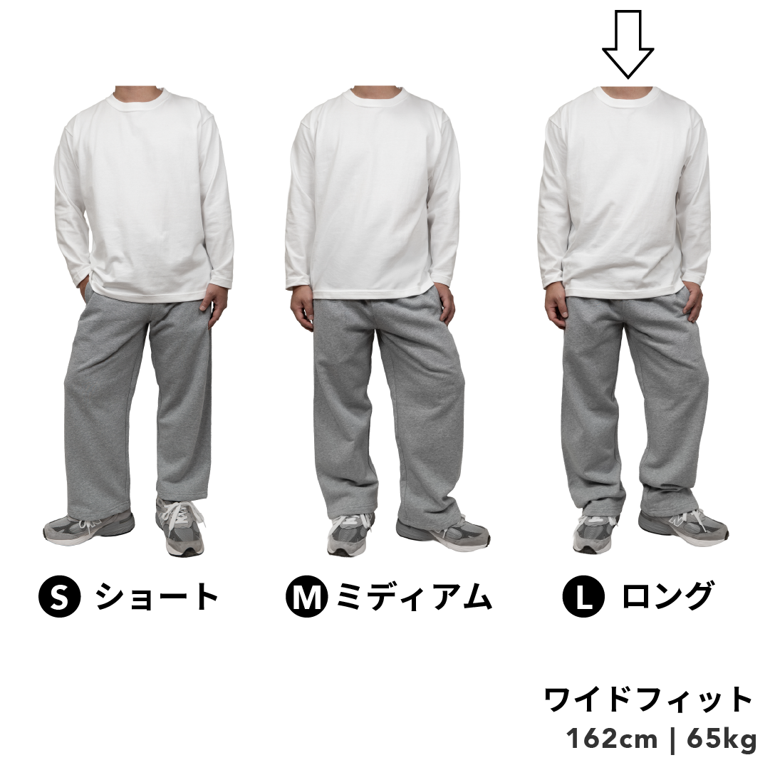BULL パンツ:ワイド / 丈ロング/ グレー