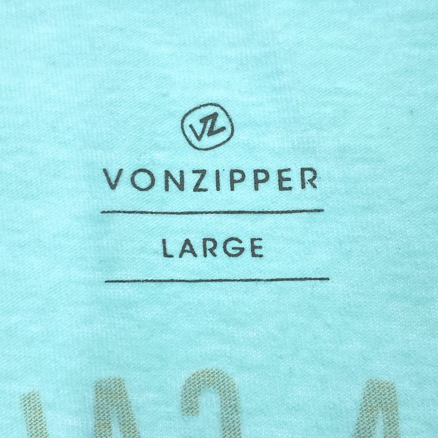 VonZipper カリフォルニアロゴ ミントグリーン Tシャツ