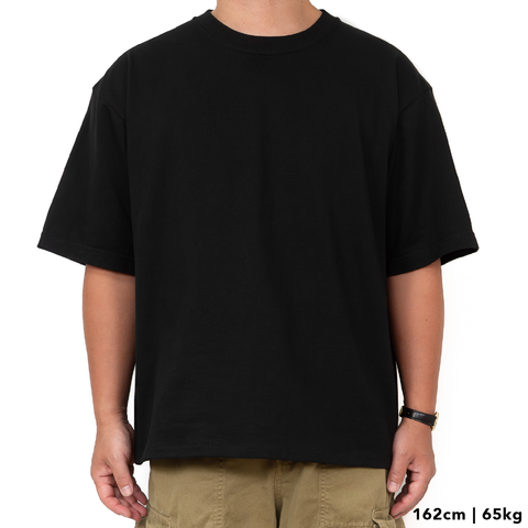 BULL Tシャツ：ワイド / 黒