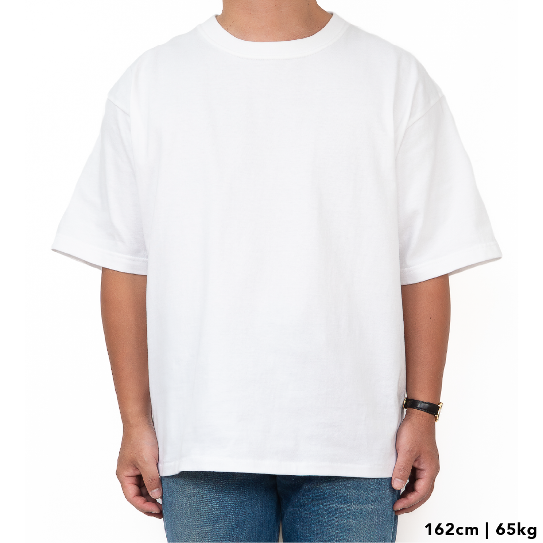 BULL Tシャツ：ワイド / 白