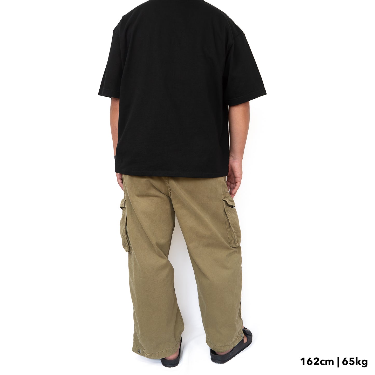 BULL Tシャツ：ワイド / 黒