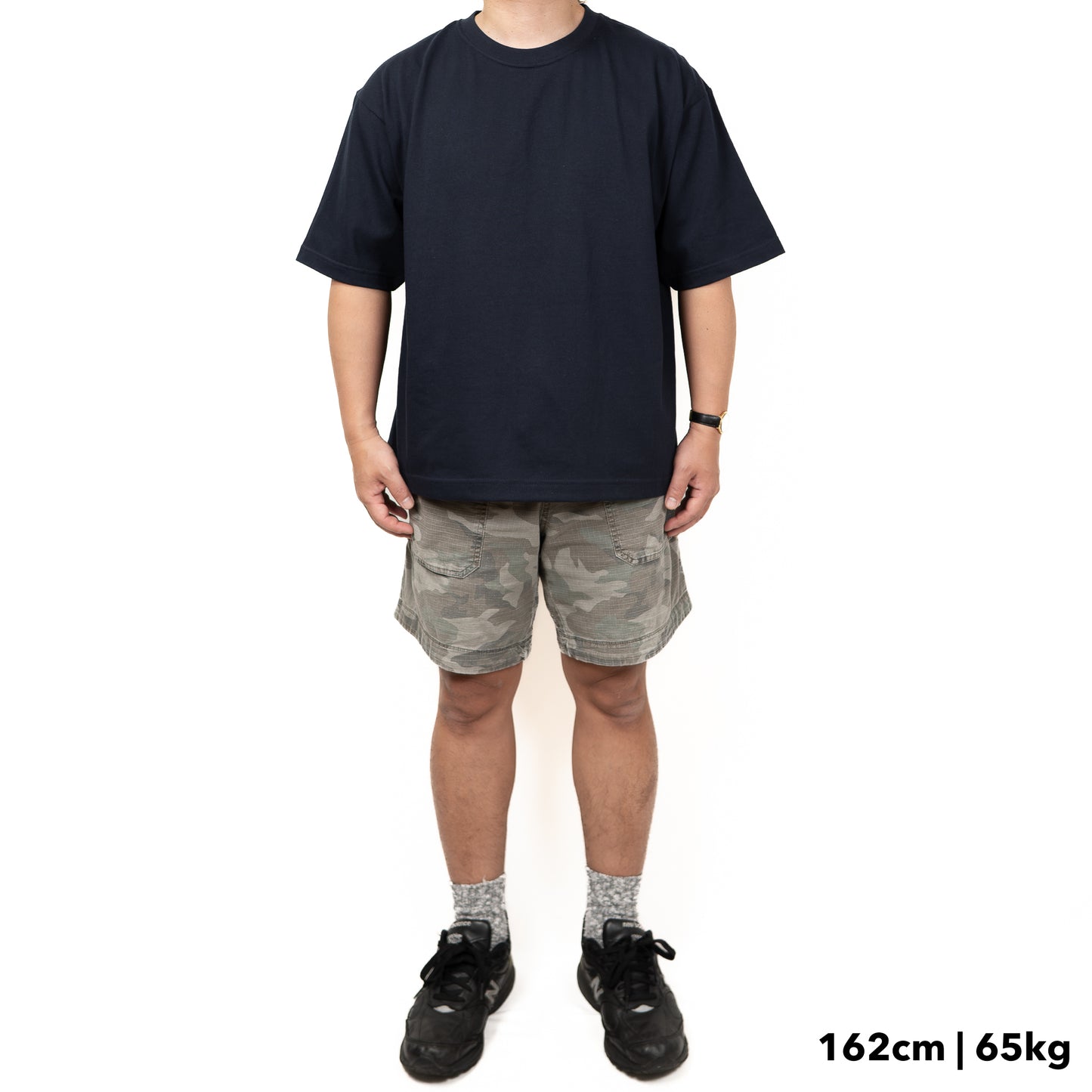 BULL Tシャツ：ワイド / ネイビー