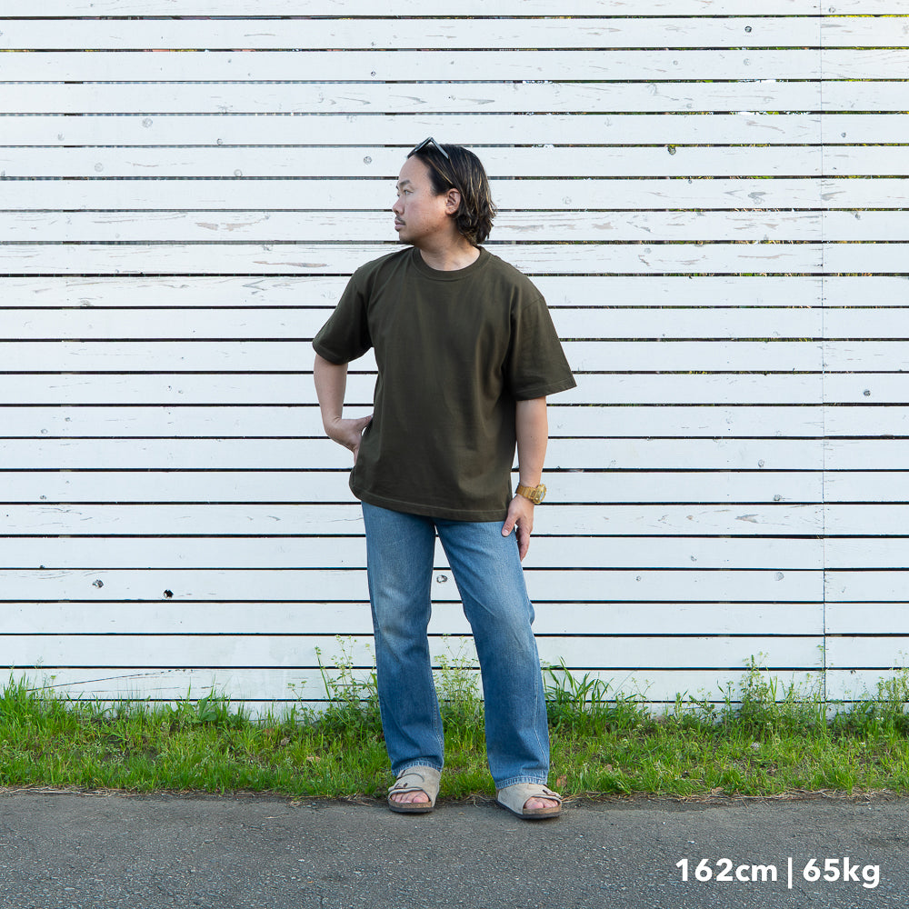 BULL Tシャツ：レギュラー / オリーブカーキ