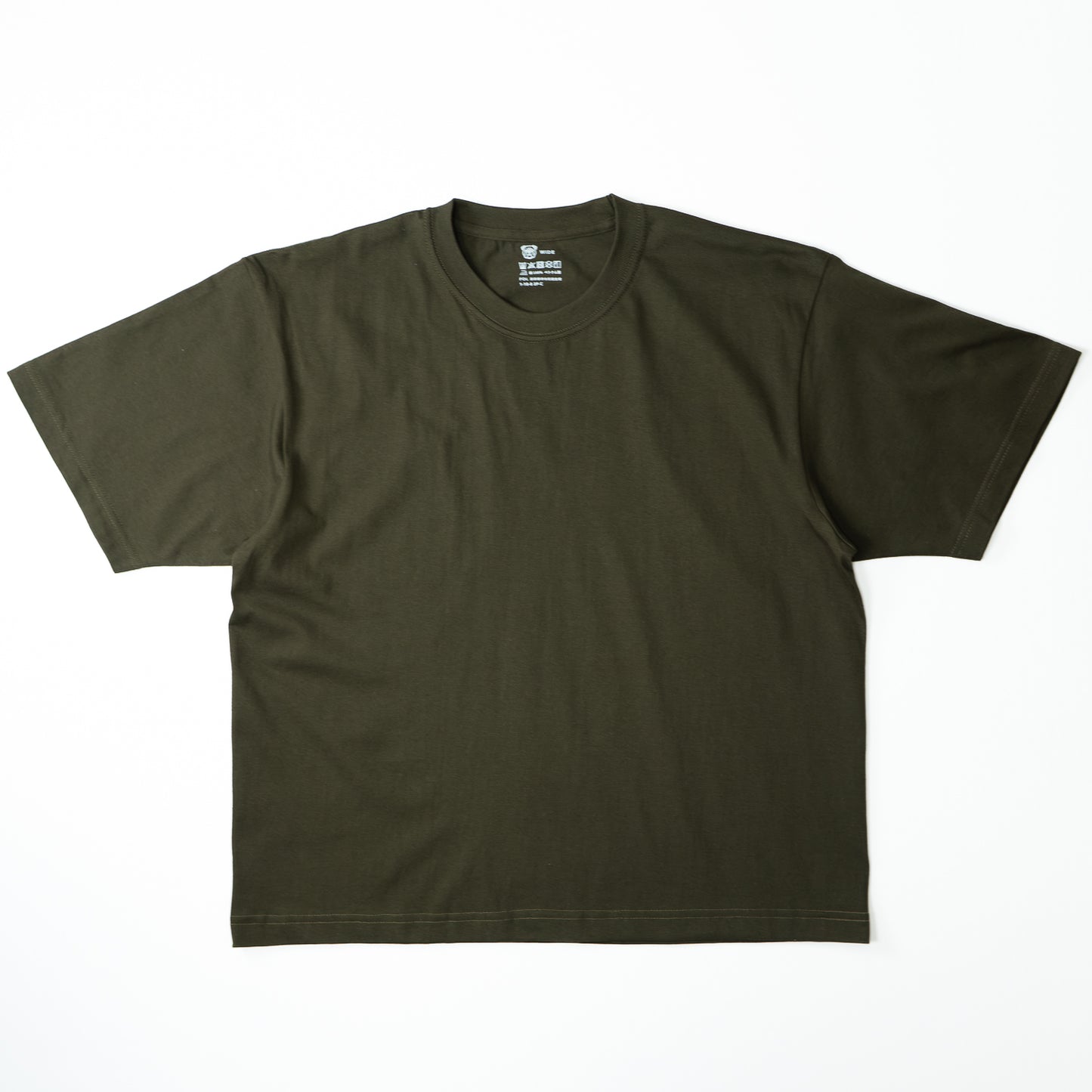 BULL Tシャツ：ワイド / オリーブカーキ