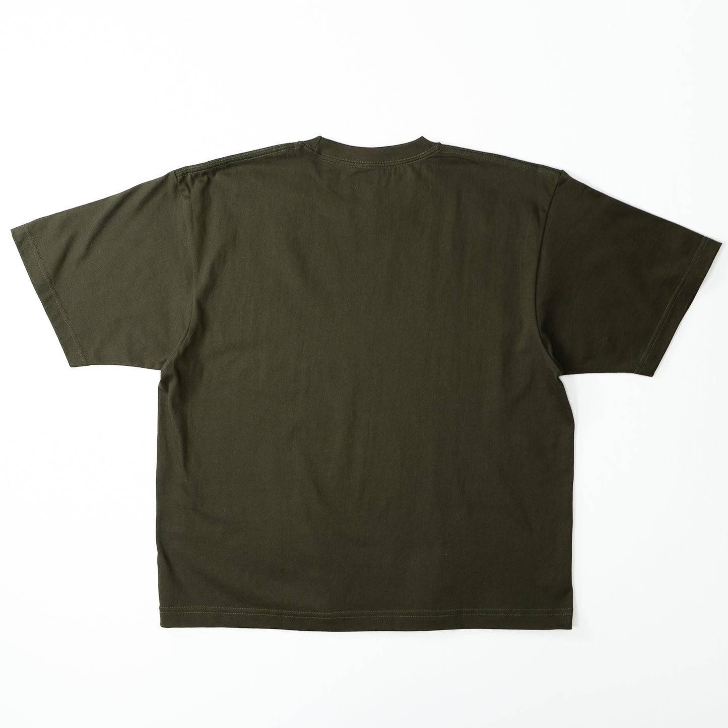 BULL Tシャツ：ワイド / オリーブカーキ