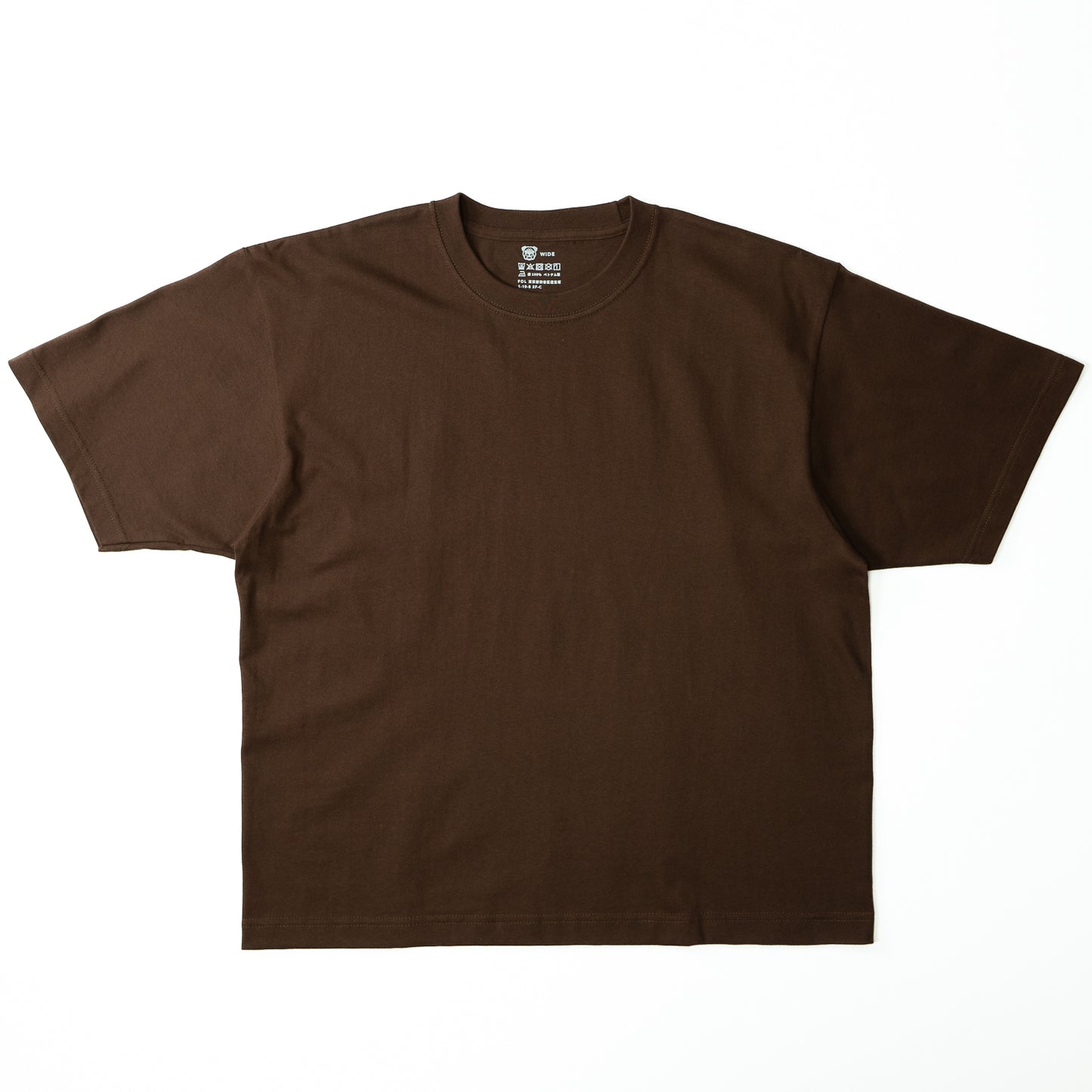 BULL Tシャツ：ワイド / モカブラウン