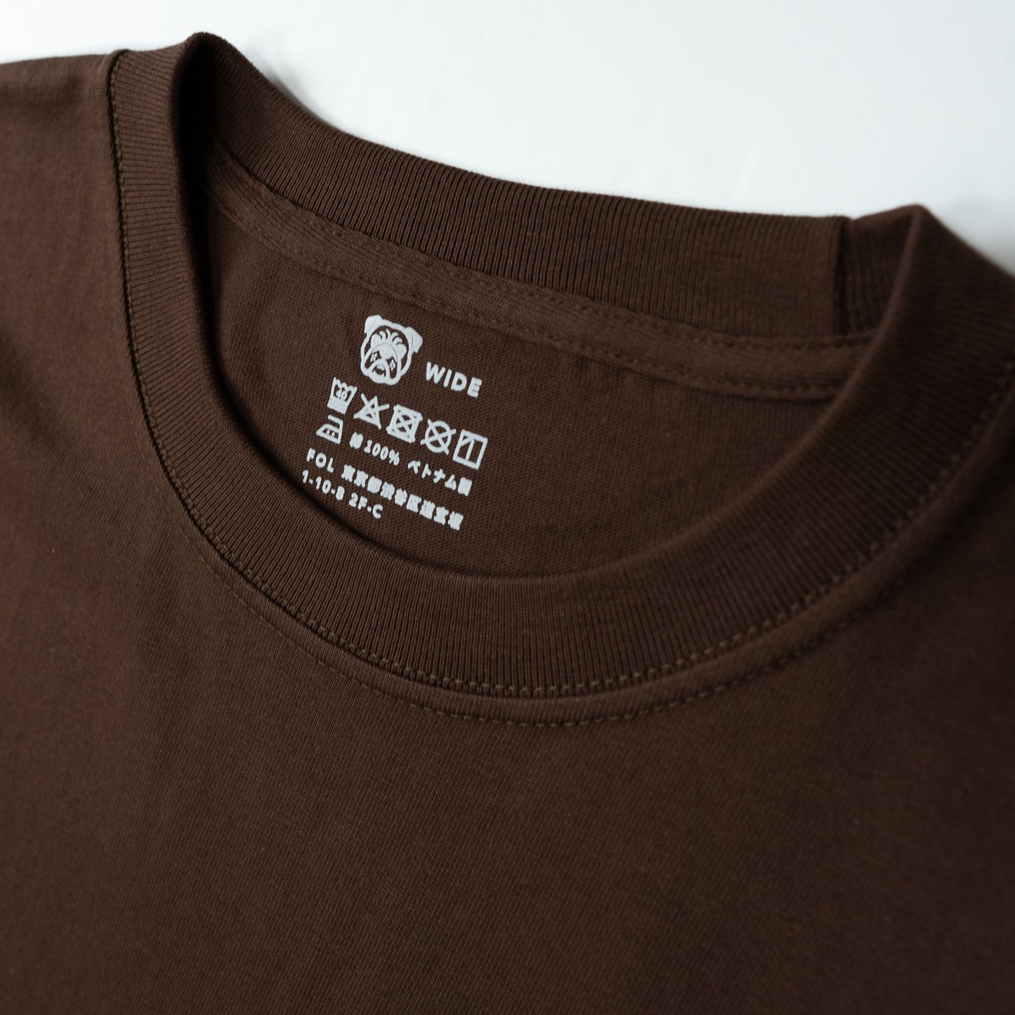 BULL Tシャツ：ワイド / モカブラウン