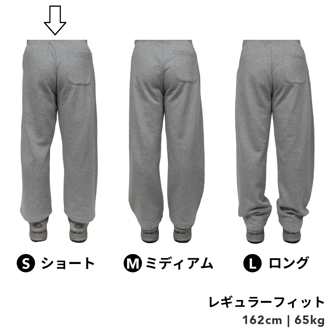 BULL パンツ：レギュラー / 丈ショート / ブラック
