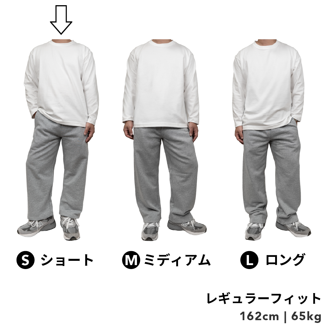 BULL パンツ：レギュラー / 丈ショート / ブラック
