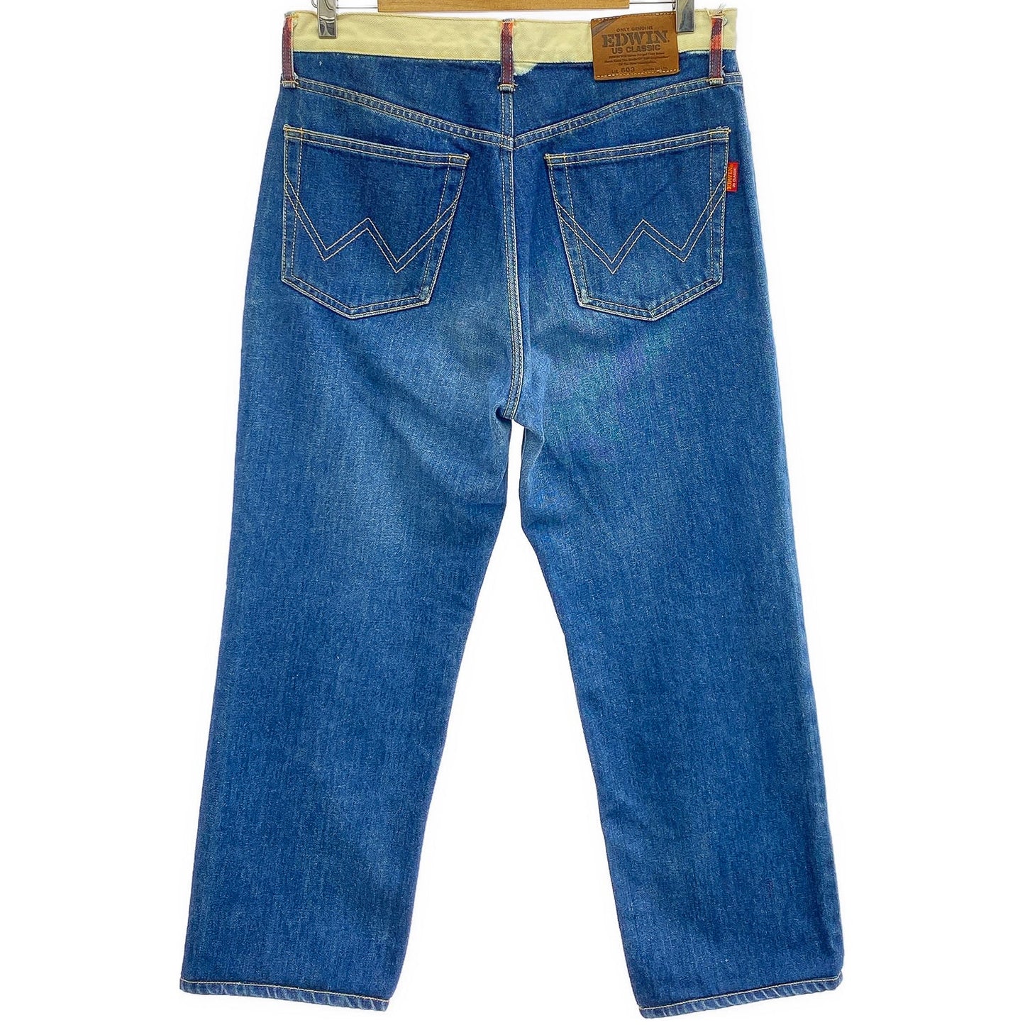 EDWIN US CLASSIC 切り替えウエスト Made in Japan デニムパンツ